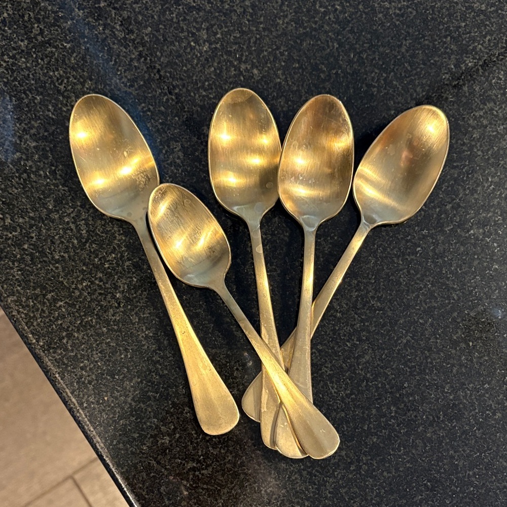 Target Gold Serving Spoon Set